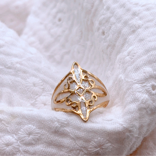 Bague symbole sorcière au lait maternel, maternité et sororité, allaitement, breastfeeding