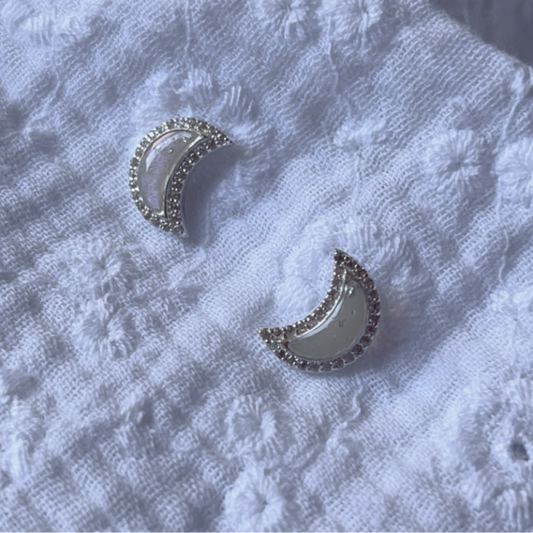 Boucles d’oreilles Shiny Moon - Mamma Latte