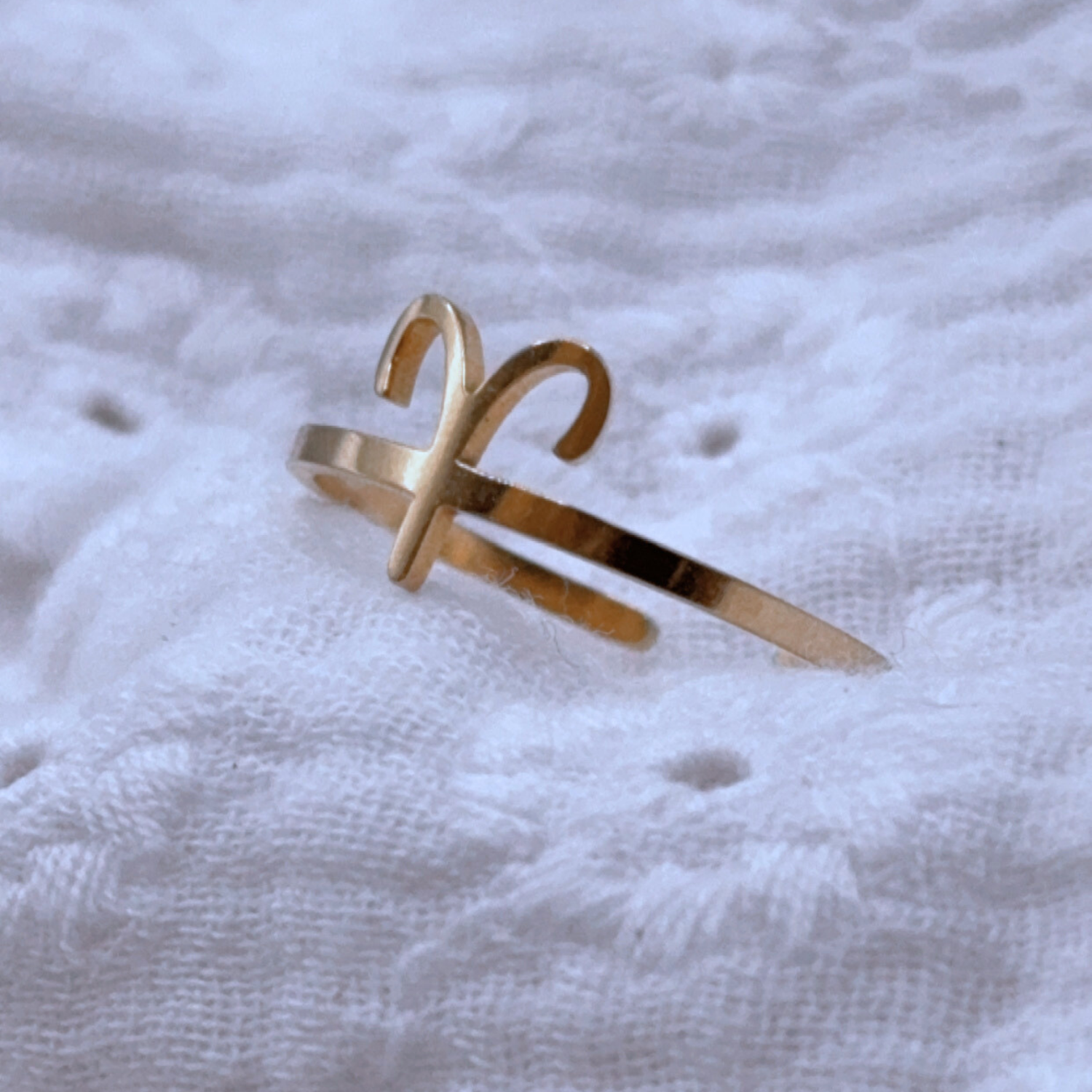 Bague signe astrologique acier inoxydable, signe astrologique bébé pour maman