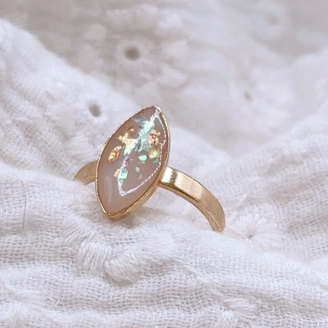 bague au lait maternel marquise, bijou au lait maternel, mamma latte