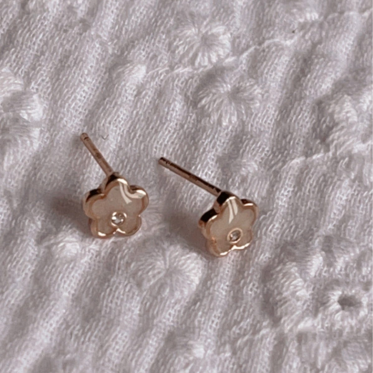 Boucles d’oreilles Baby Flower - Mamma Latte