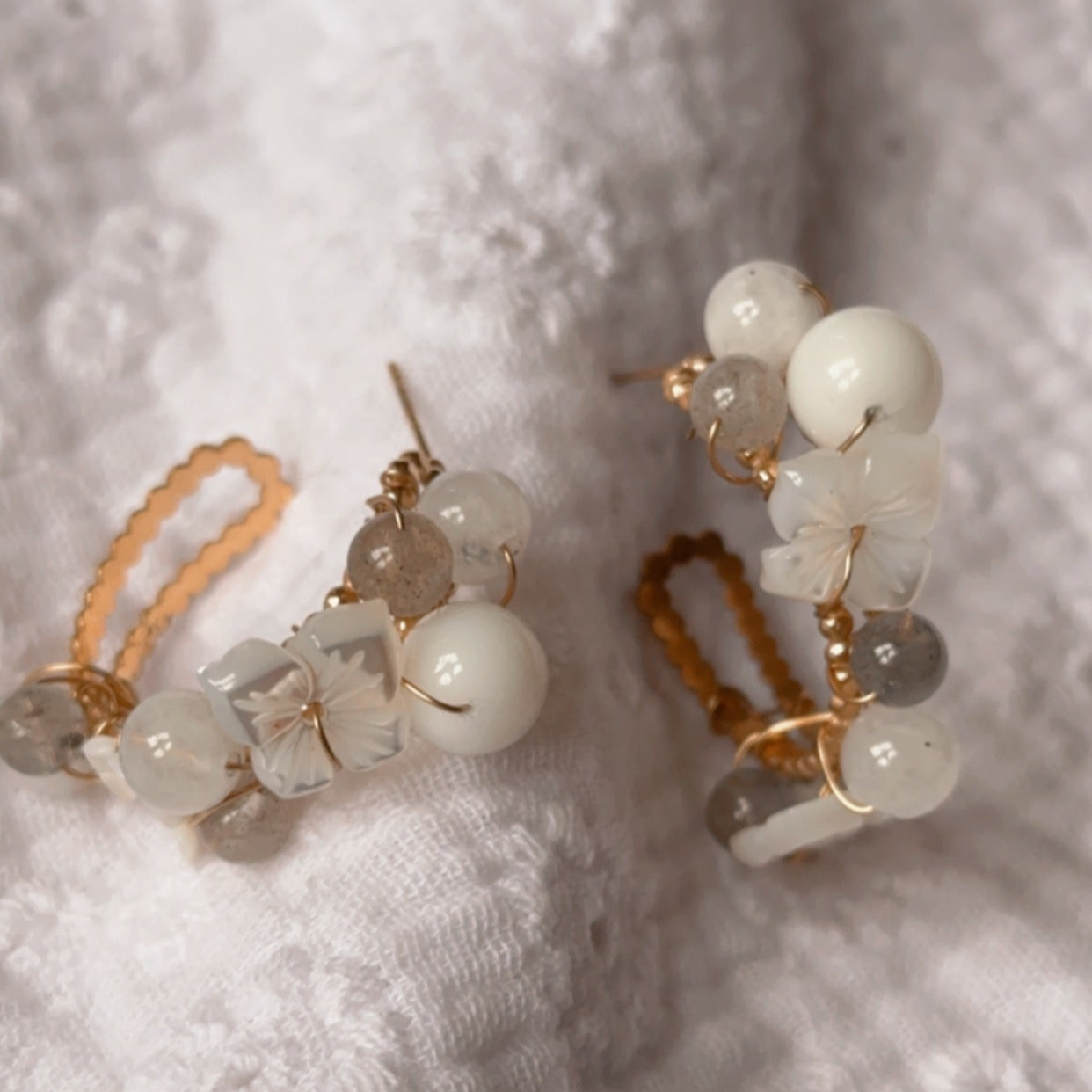 Boucles d’oreilles Hismée - Mamma Latte