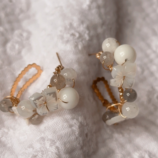 Boucles d’oreilles Hismée - Mamma Latte