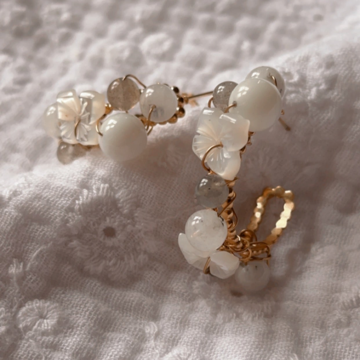 Boucles d’oreilles Hismée - Mamma Latte