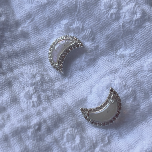 Boucles d’oreilles Shiny Moon - Mamma Latte