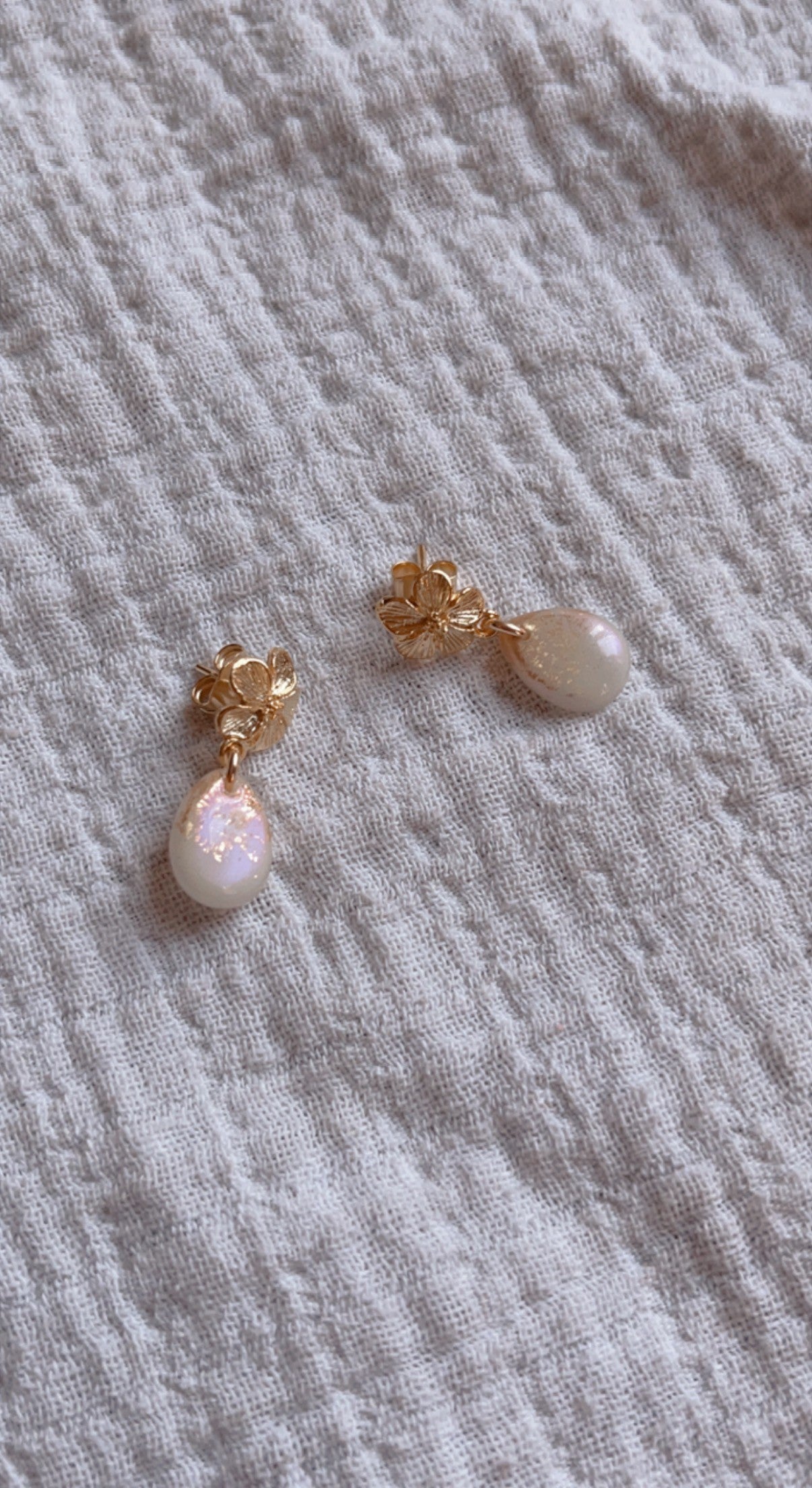 Boucles d’oreilles Flora - Mamma Latte