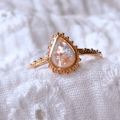 Bague au lait maternel, bague goutte lait maternel personnalisé, bijou d’allaitement, allaiter, deuil de l’allaitement, mamma latte, bijoux au lait maternel en bague
