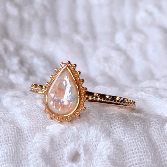 Bague au lait maternel, bague goutte lait maternel personnalisé, bijou d’allaitement, allaiter, deuil de l’allaitement