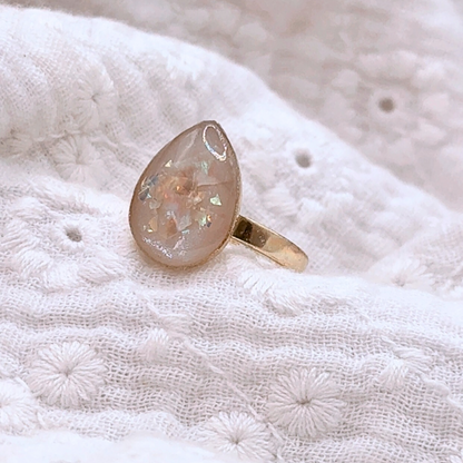 bague goutte au lait maternel diy