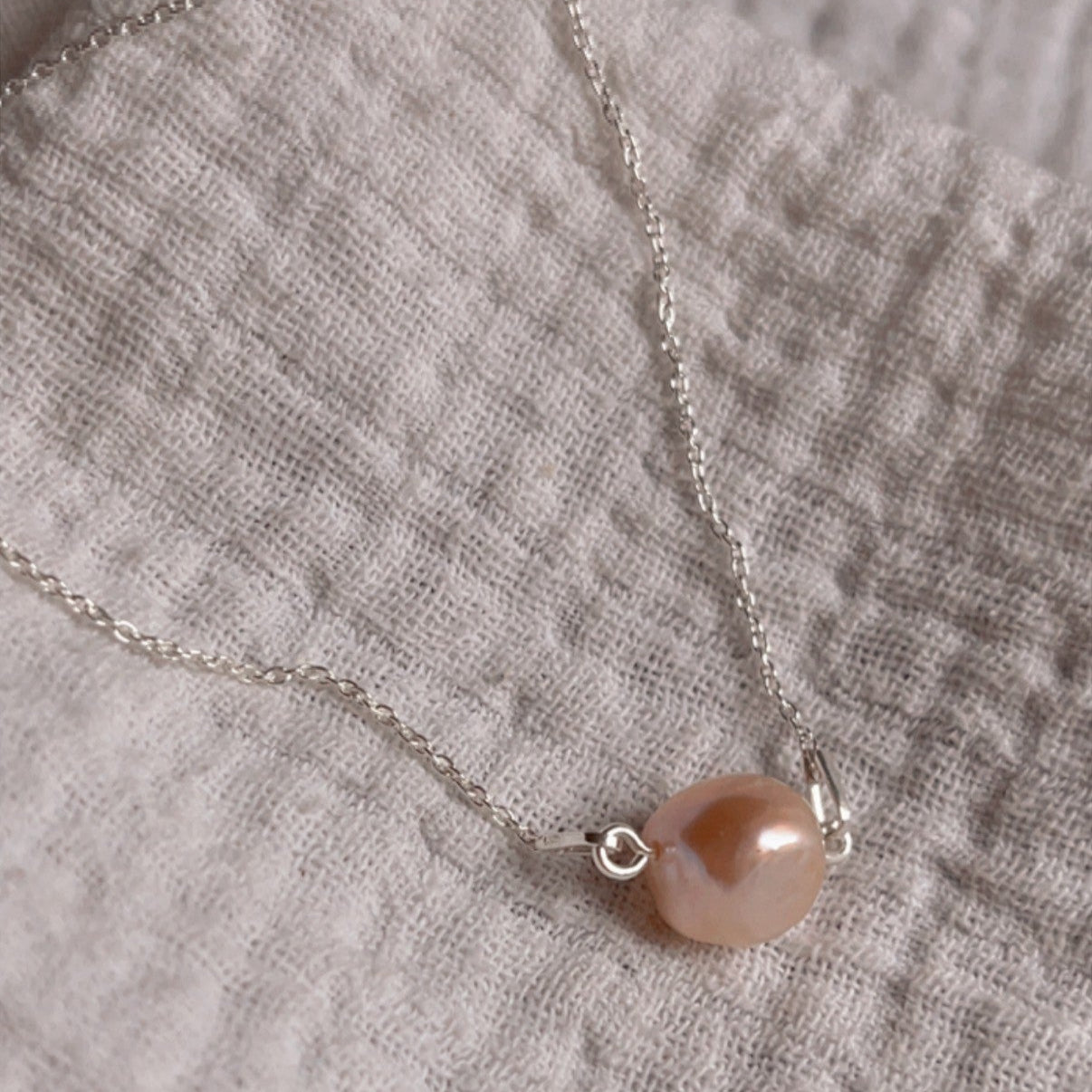 Collier Bérénice - Mamma Latte perle deau douce