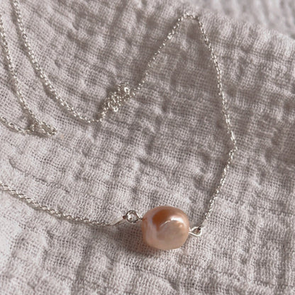 Collier Bérénice - Mamma Latte perle, nacre