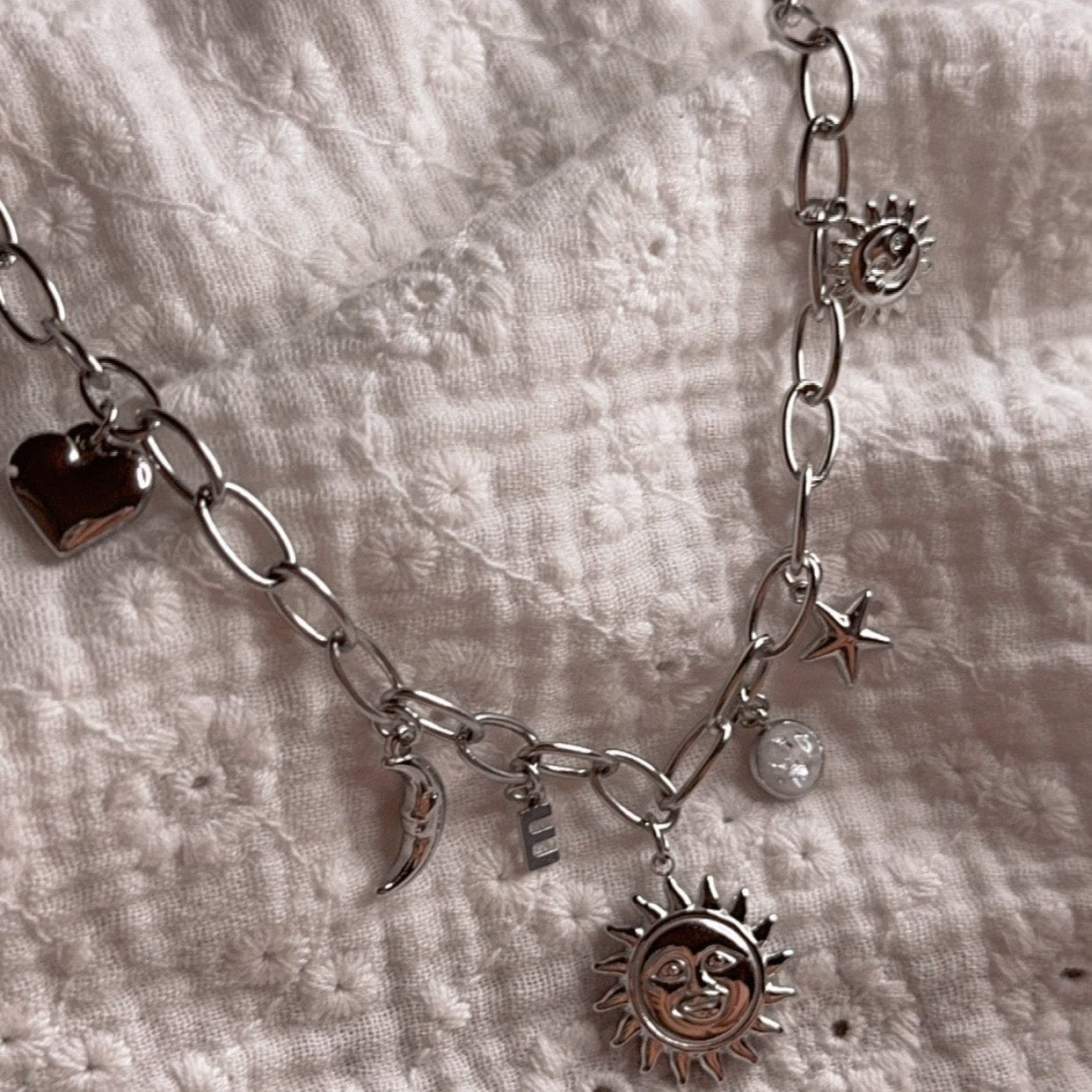 Collier Mon Astre Silver - Mamma Latte