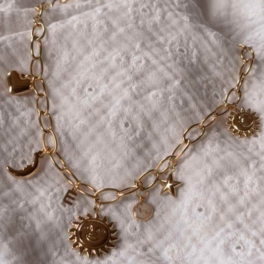 Collier Mon Astre Gold - Mamma Latte