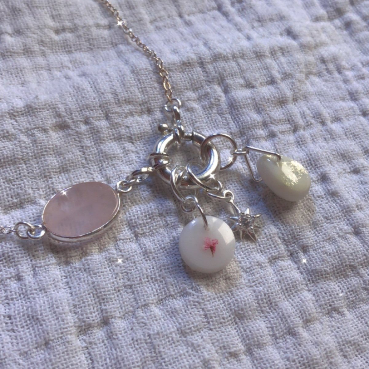 Collier Il Latte Argent - Mamma Latte