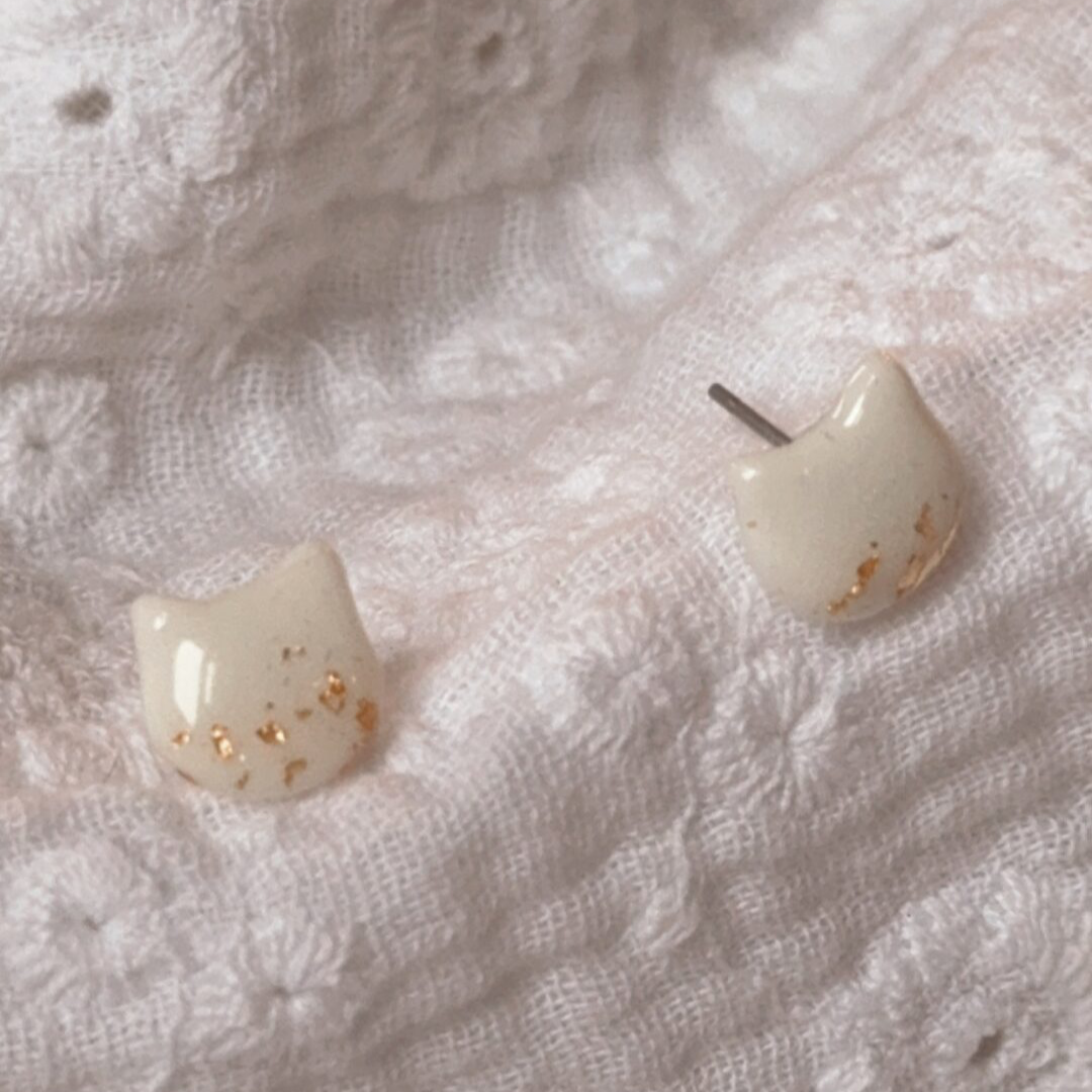 Boucles d’oreilles P’tit chat latte - Mamma Latte